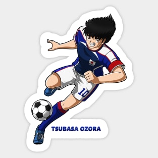 Captain Tsubasa Tsubasa Ozora Drive Shoot Color Sticker